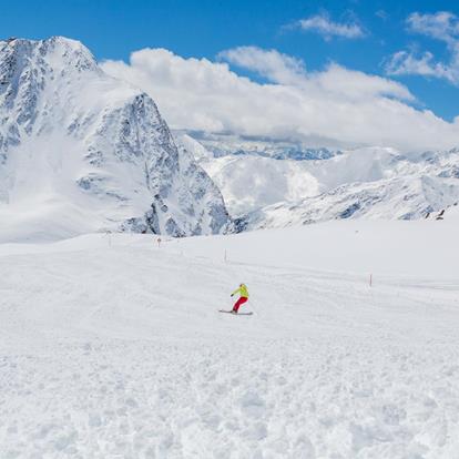 Skifahren am Gletscher – Abwechslung garantiert