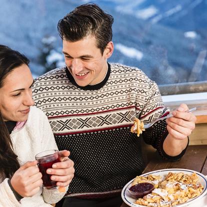 Lekker eten in de Skihütten van Zuid-Tirol/Südtirol