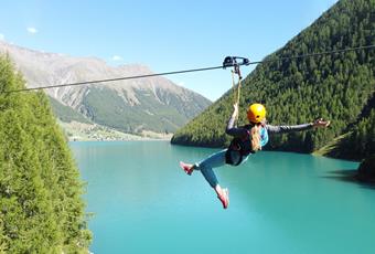 High rope park Ötzi Rope