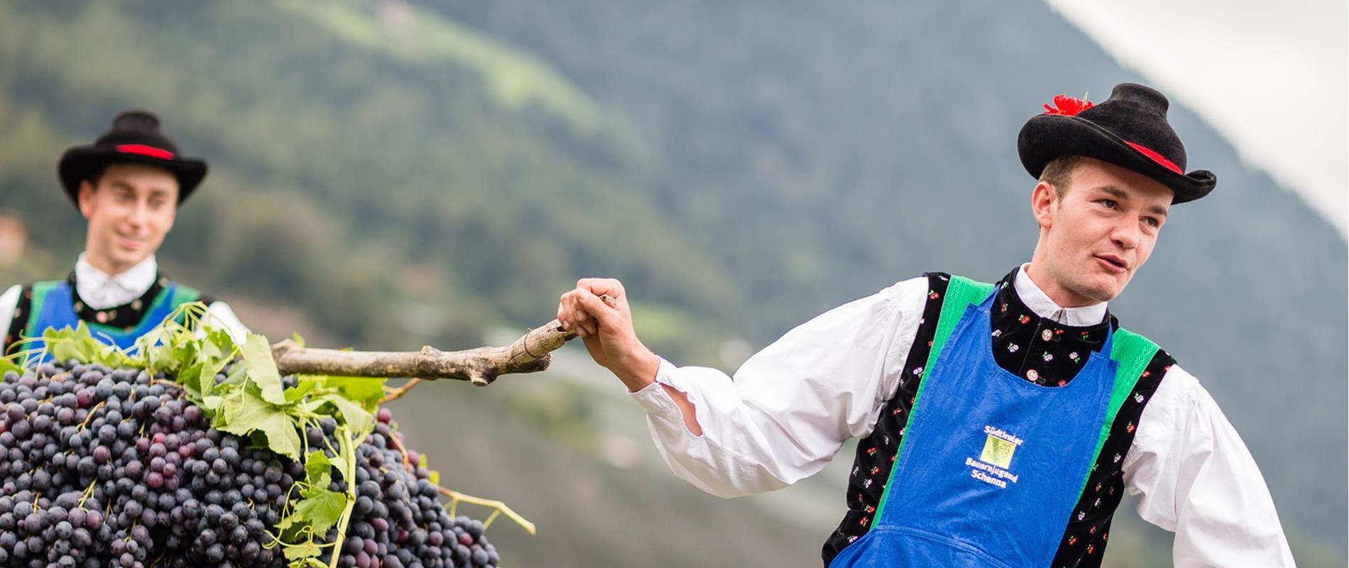 Tradition and Customs in Scena near Merano