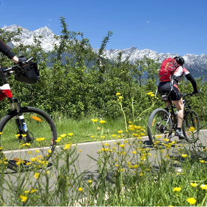 Cycling in Parcines