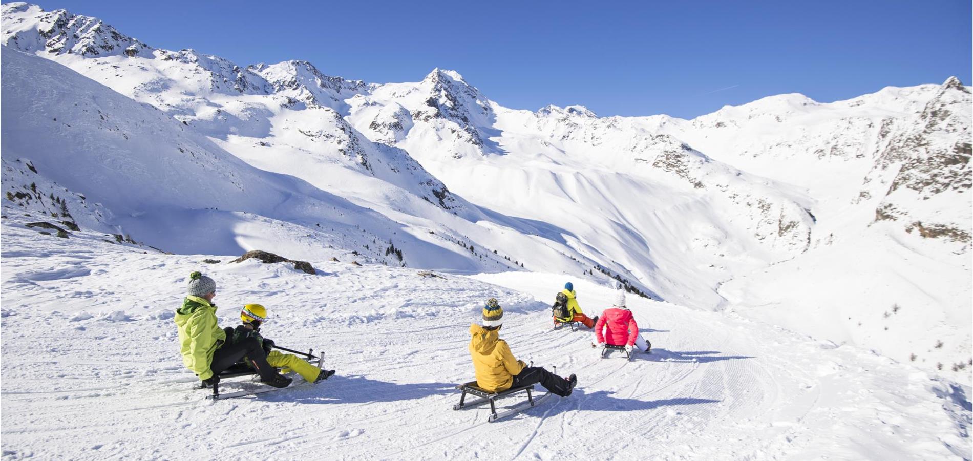 Winter in the Schnalstal Valley