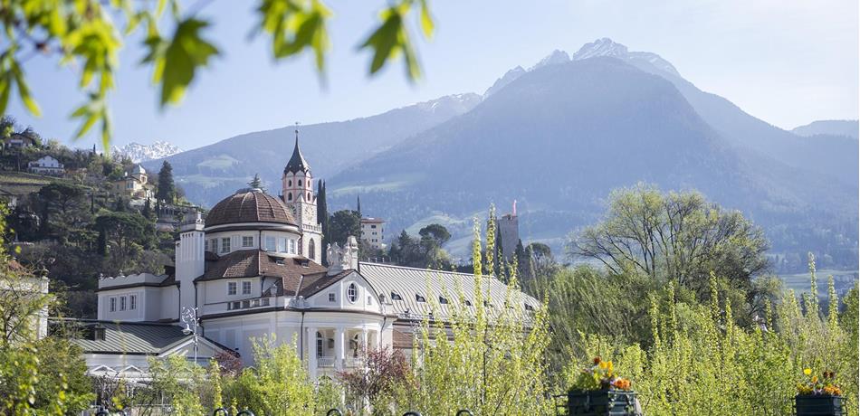 The Spa Town of Meran in South Tyrol