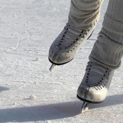 Ice Skating in the Ultental Valley