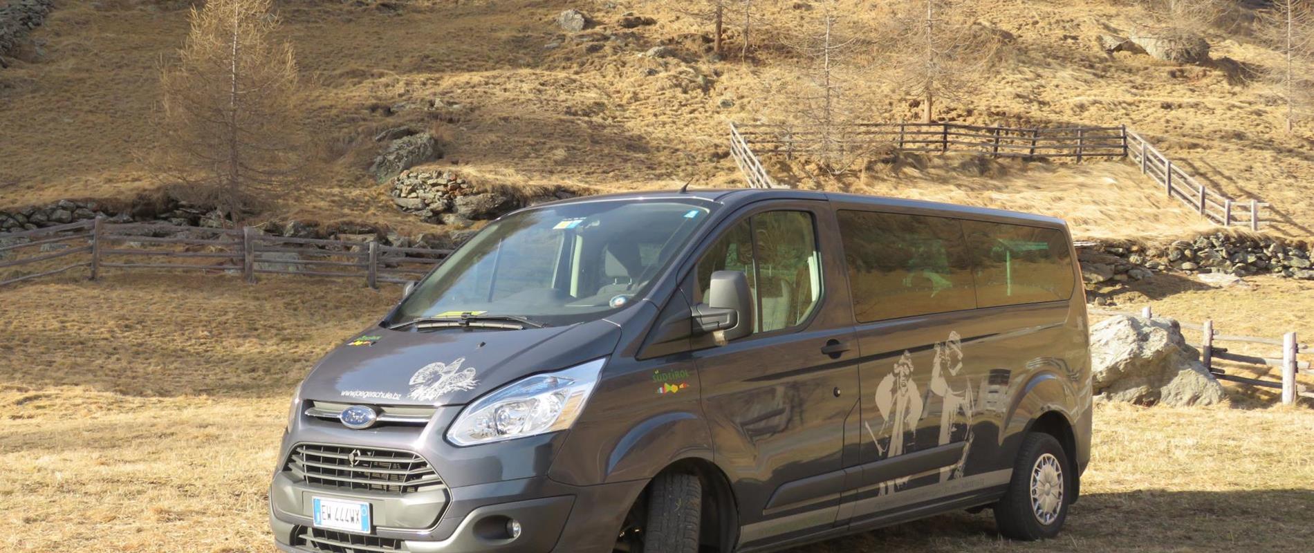 Shuttle service, parking spaces and petrol stations
