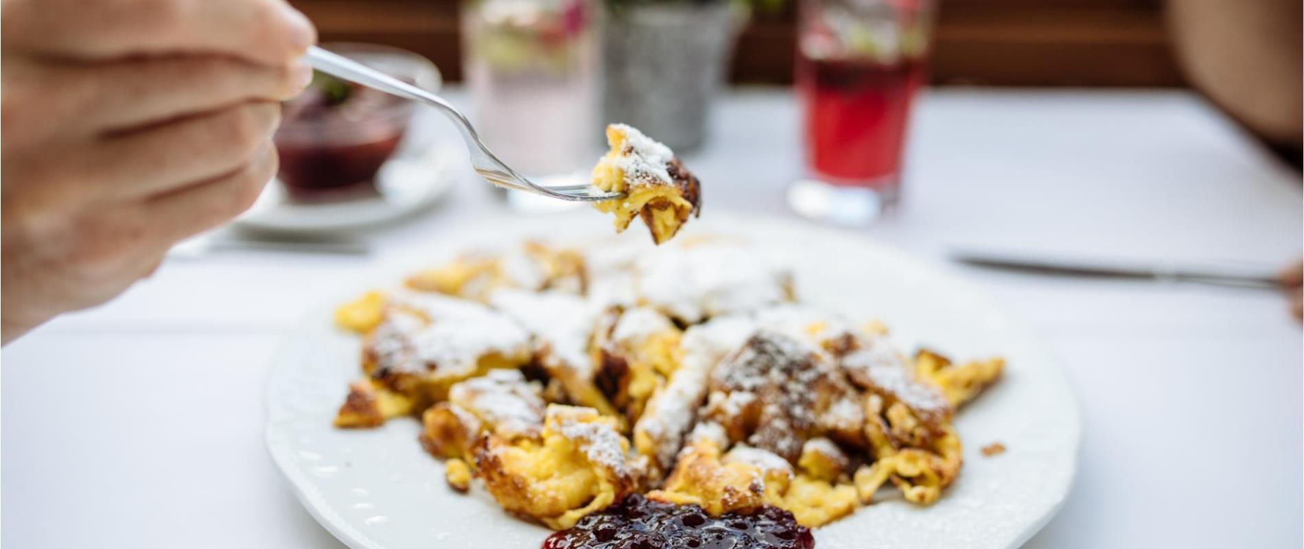 Südtiroler Küche in Dorf Tirol