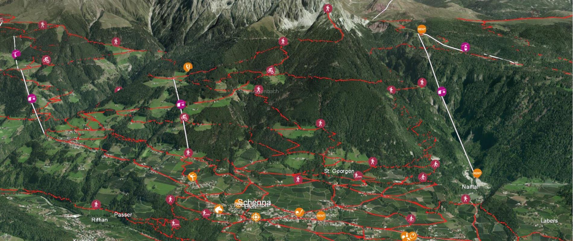 3D Reality Map di Scena