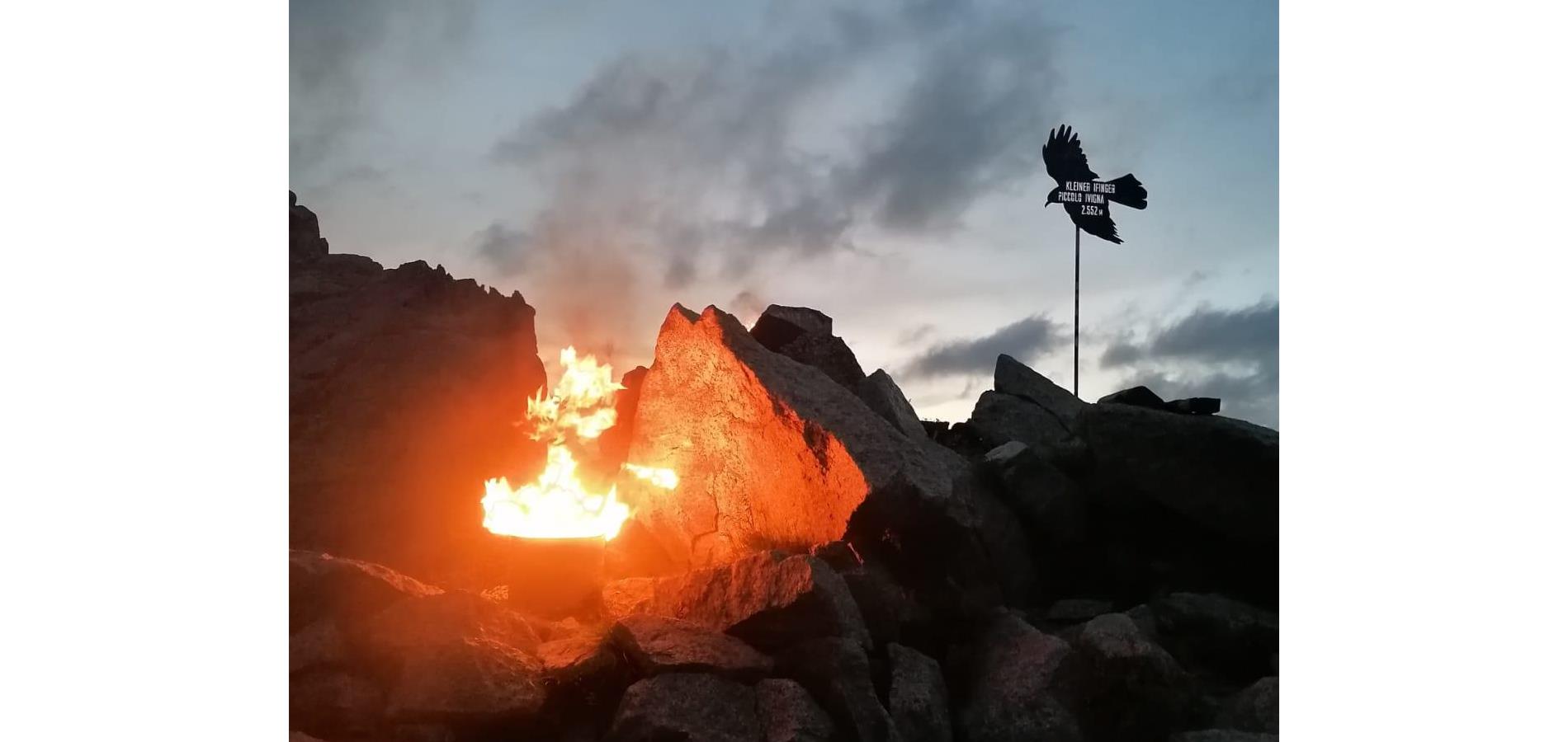 Sacred Heart Fires in South Tyrol