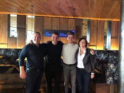 Lukas Podolski ospite allo Chalet Mirabell di Avelengo