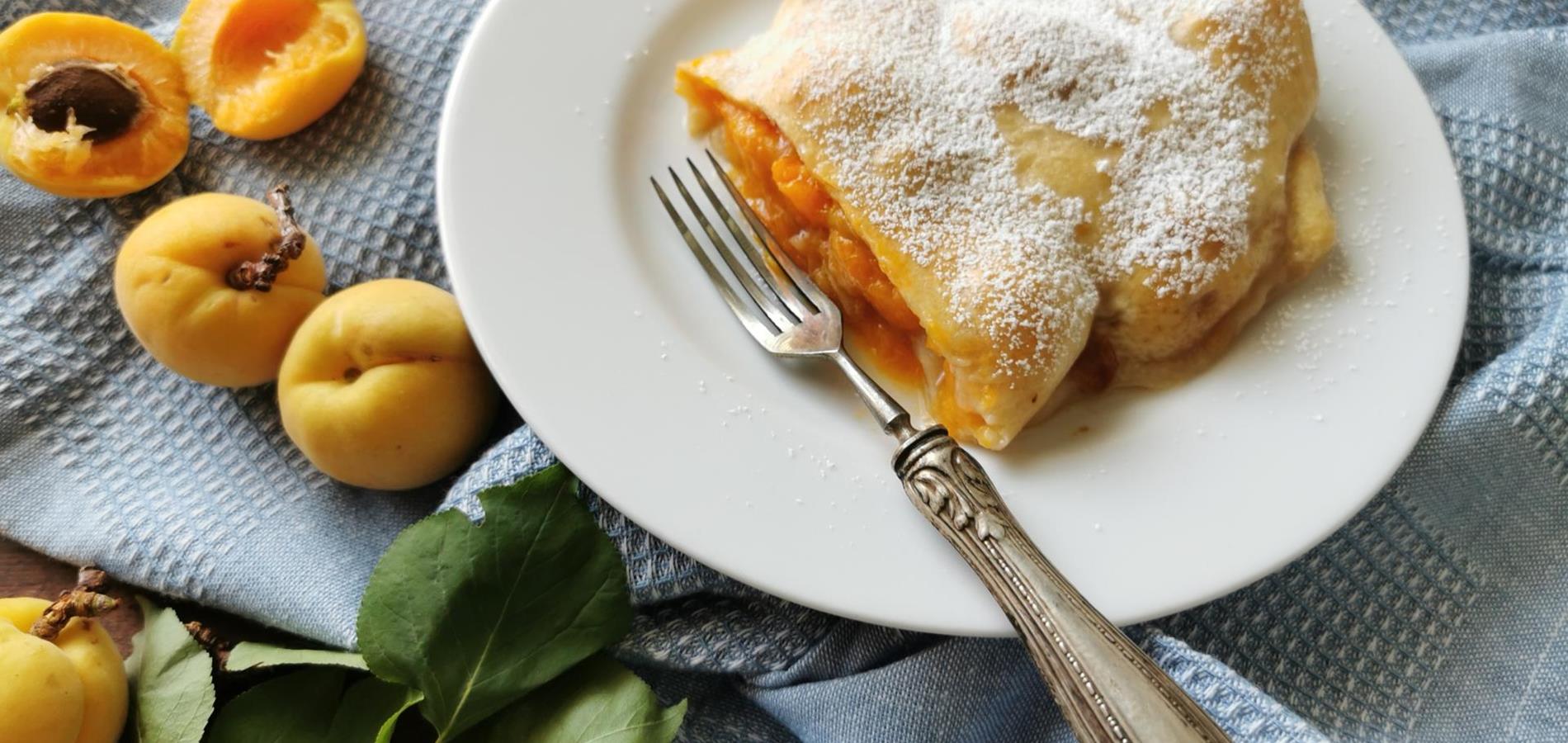 Strudel di albicocche della Val Venosta