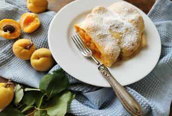 Strudel di albicocche della Val Venosta