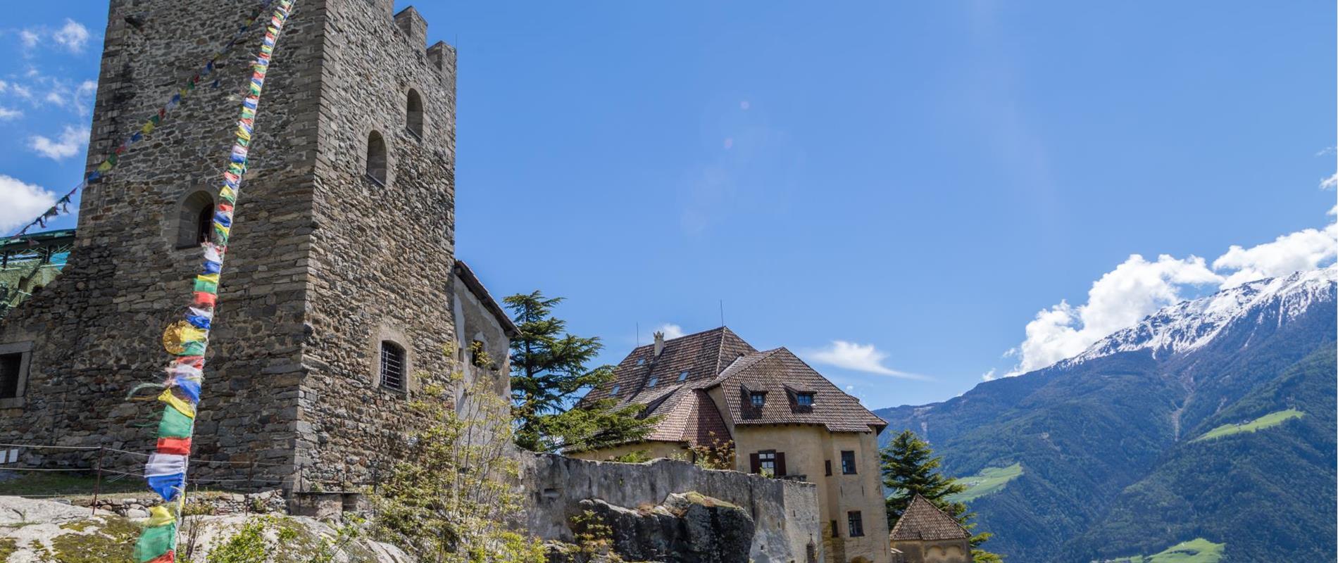 Juval Castle at the Entrance of the Schnalstal Valley