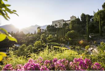 The Gardens of Trauttmansdorff Castle in South Tyrol