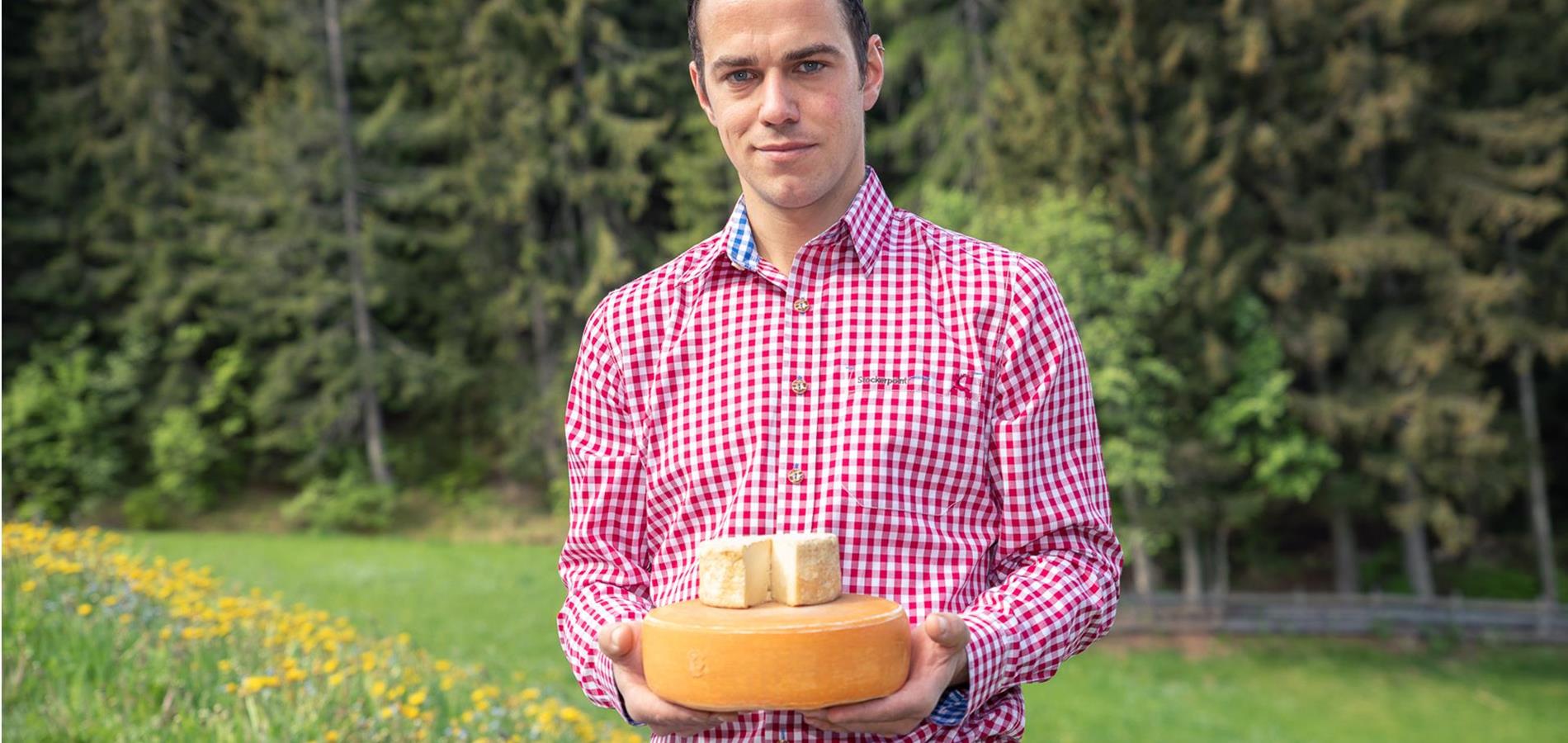 Dairy products from the Lenkhof farm in Hafling