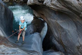 Canyoning in the Passeiertal Valley