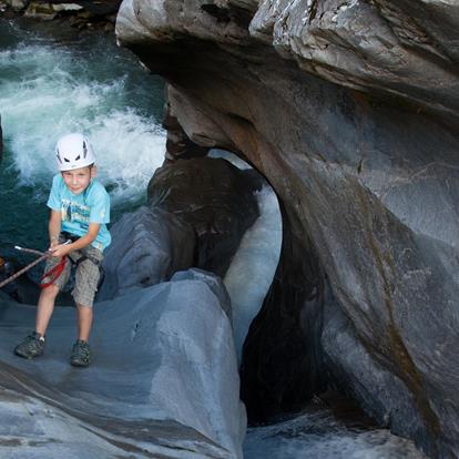 Canyoning in het Passeiertal