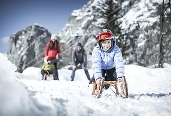 Tobogganing