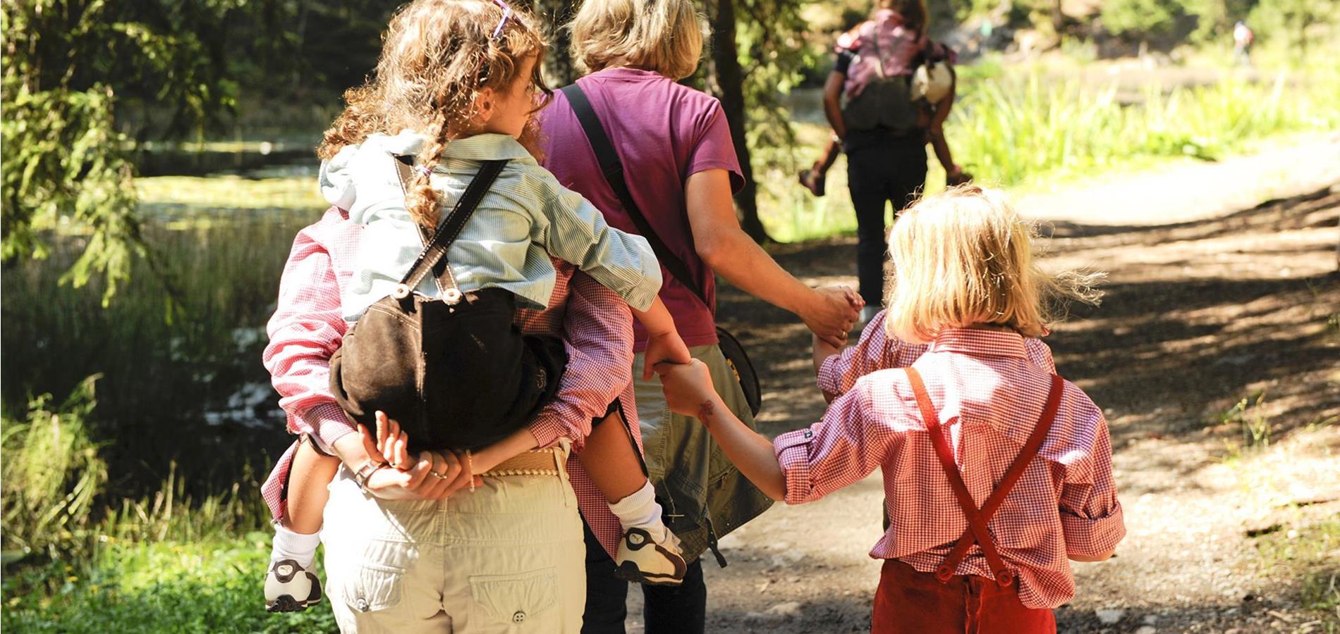 Vacanze escursionistiche con la famiglia ad Avelengo, Verano e Merano 2000