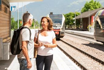 Reach South Tyrol by train