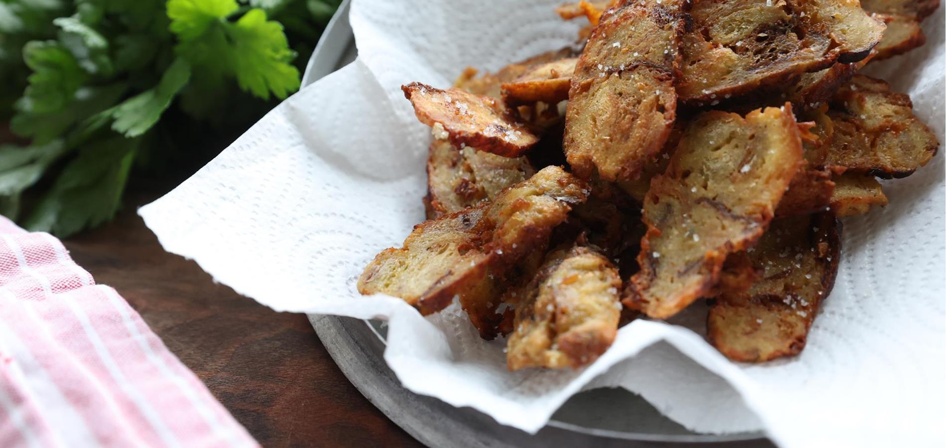 Dumpling chips