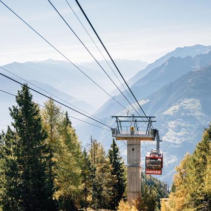 Kabelbanen in het Passeiertal