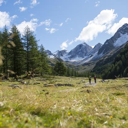 Hiking in the Schnalstal Valley