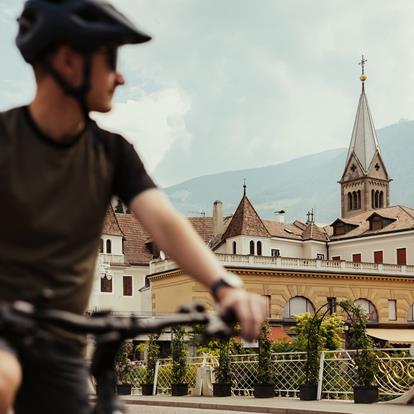 In bicicletta a Merano