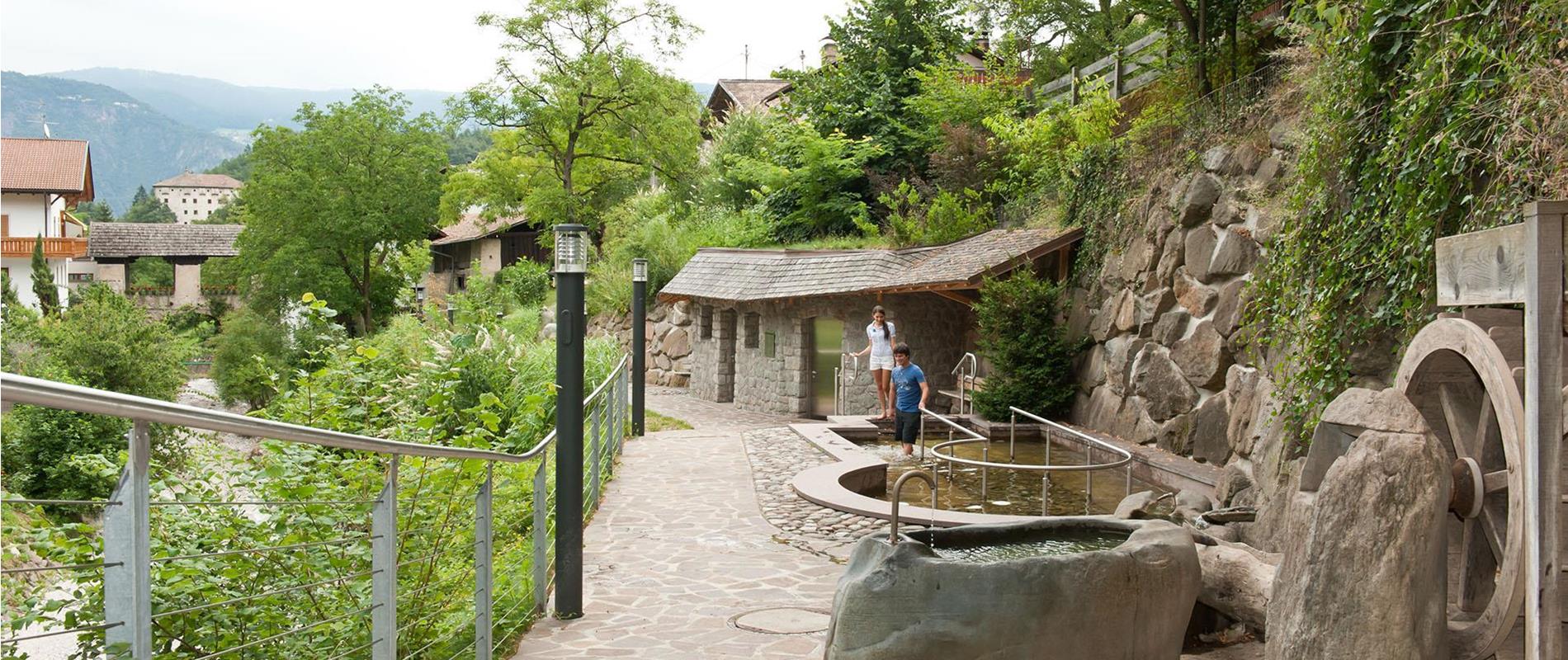 L’impianto Kneipp a Prissiano