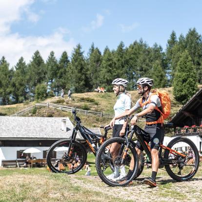 Mountain bike courses and guided tours in Schenna