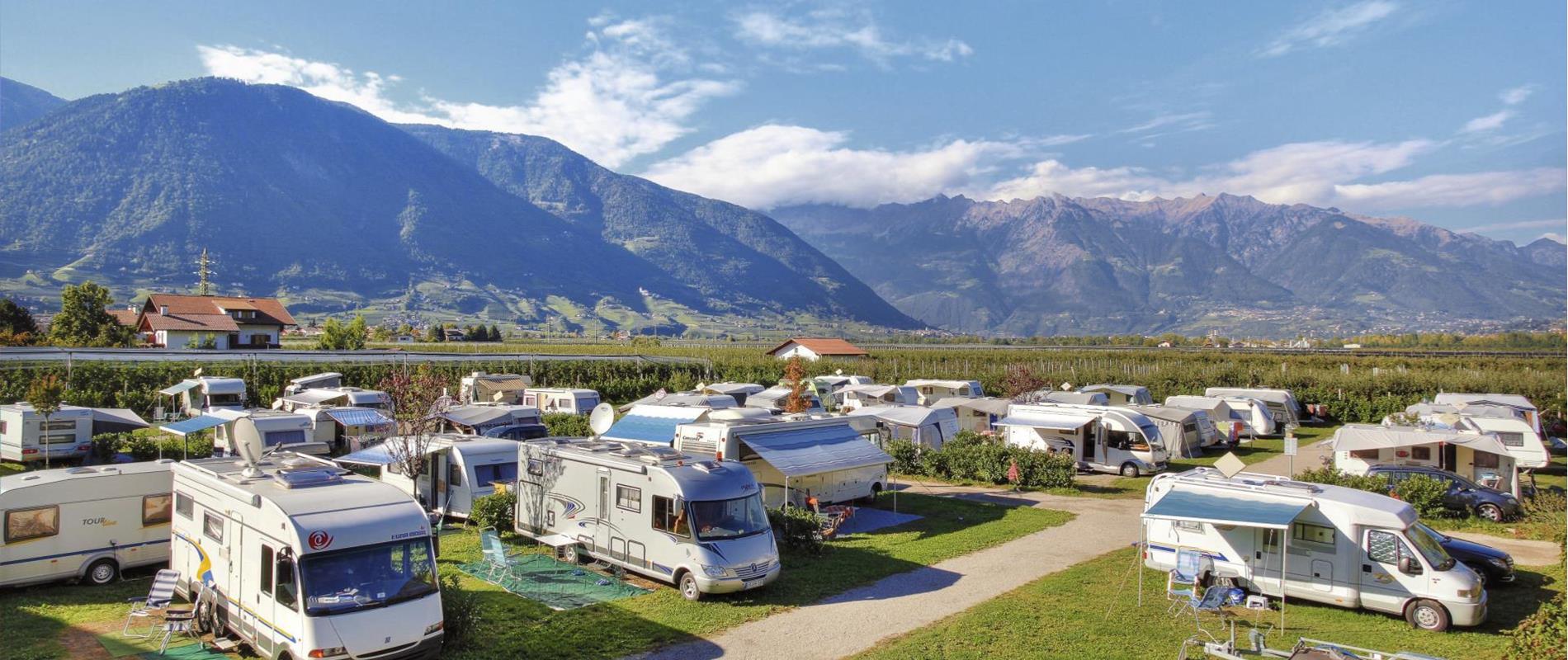 Campings in Lana en omgeving