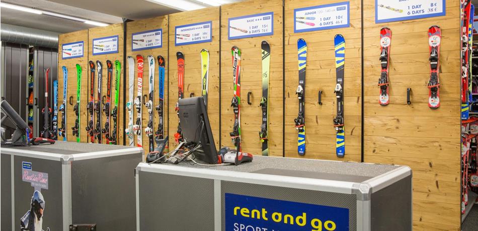 Packages with equipment