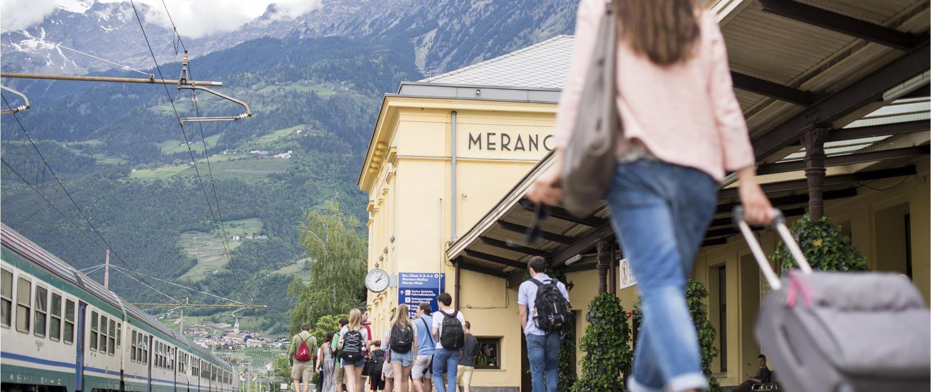 Reach South Tyrol by train
