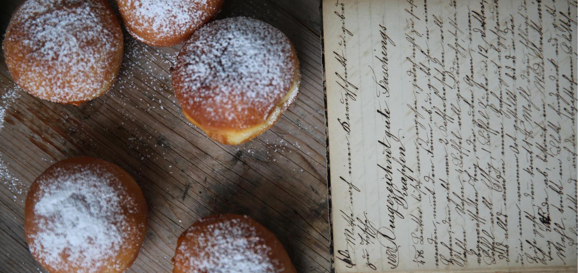 Krapfen (traditional carnival doughnut)