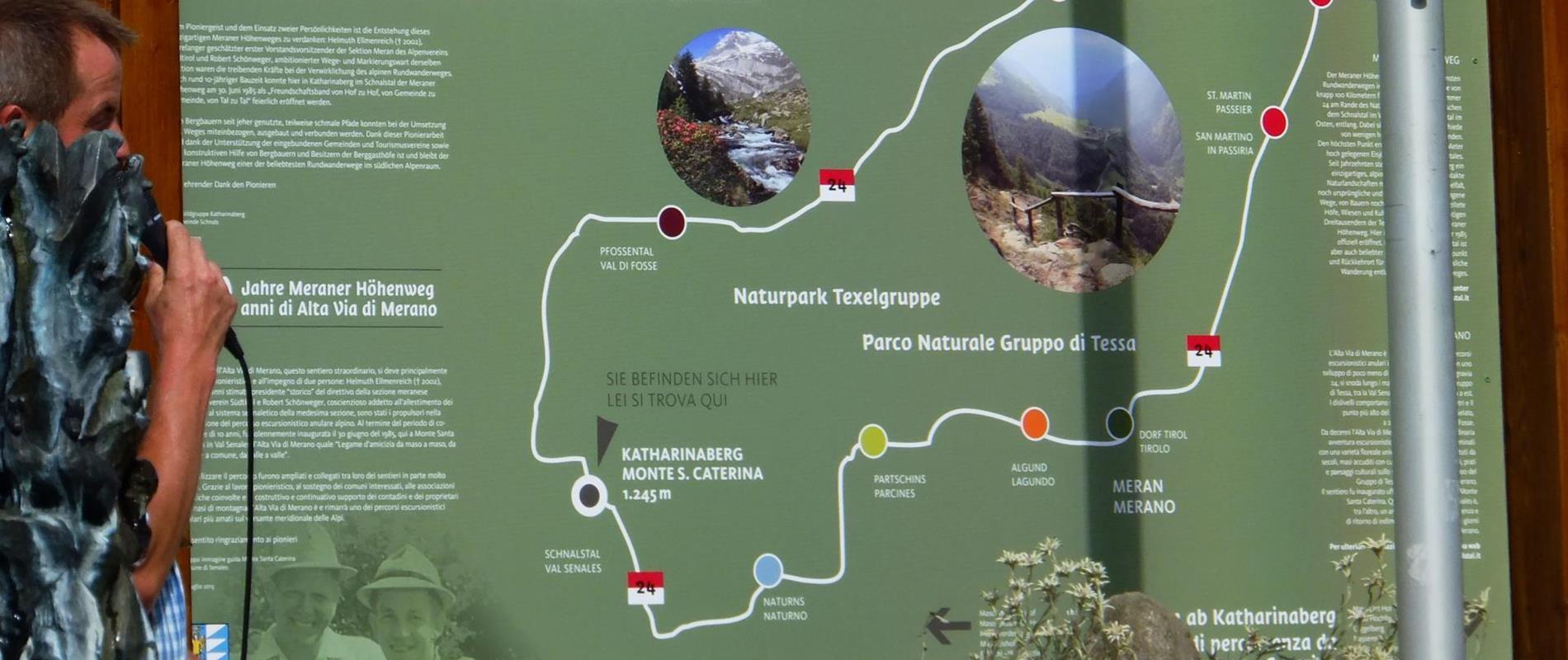 La fondazione dell'Alta Via di Merano
