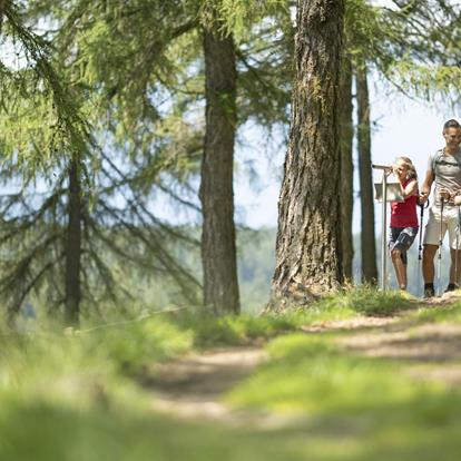 Wandelen met de kinderen in Hafling, Vöran en Meran 2000