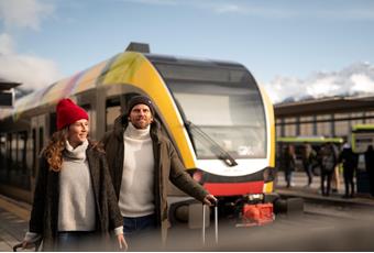 Anreise mit der Bahn ins Passeiertal
