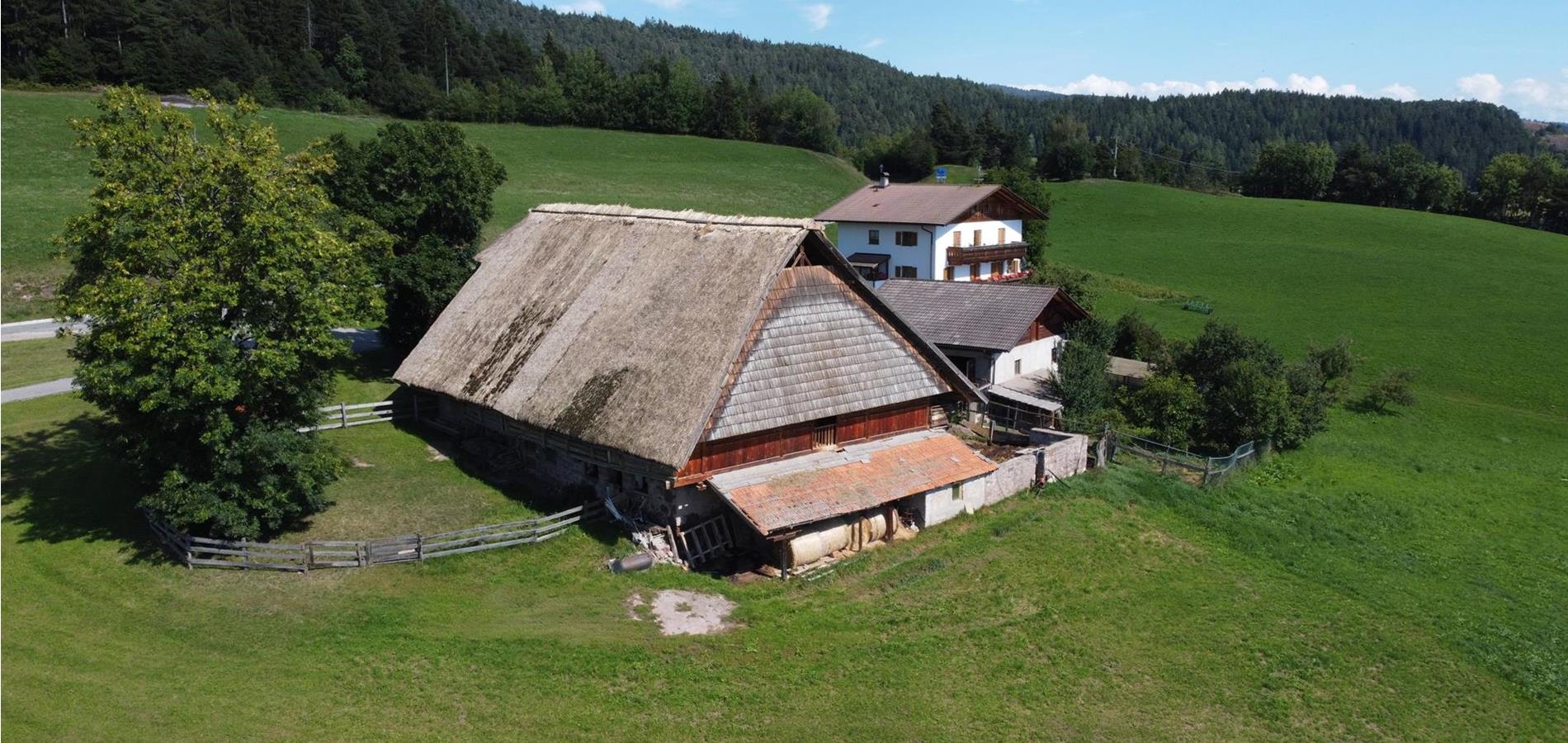 The last thatched roofs of Vöran