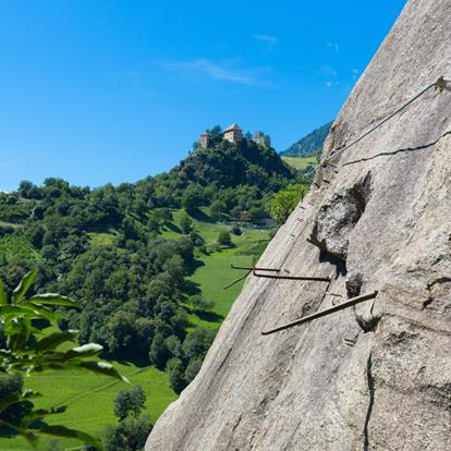 Climbing in Schnalstal Valley