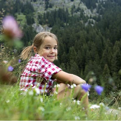 Children's playrounds in Parcines and Rablà