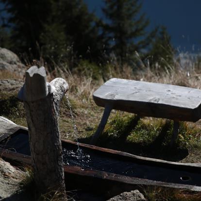 Partschinser Quellwasser zum Auffüllen