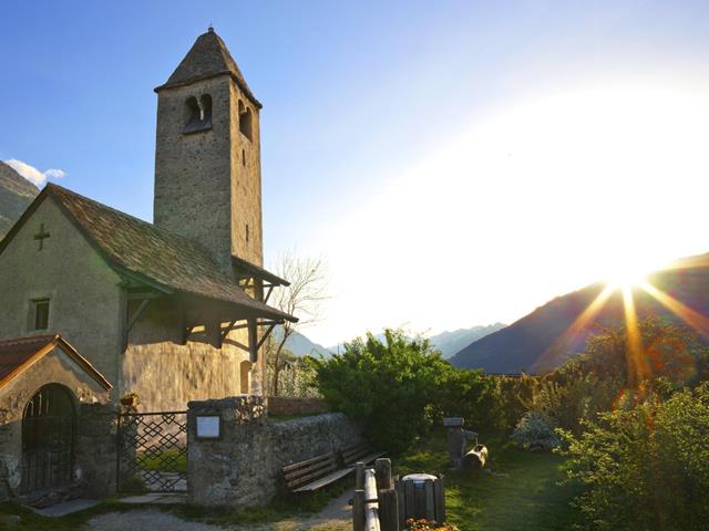 Prokulus Kirche - Sonne - TG Naturns / Peter Santer