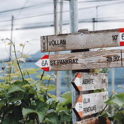 Het wandelgebied Foiana