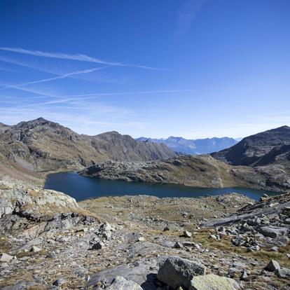 The Spronserseen Lakes near Parcines