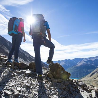 Höhenwege und Hüttenwanderungen