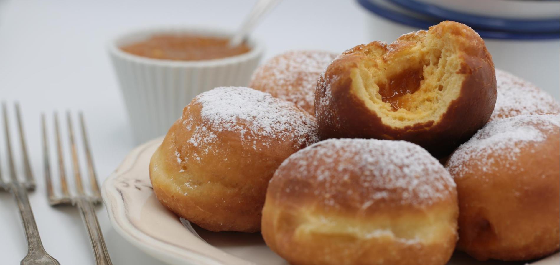 Krapfen (traditional carnival doughnut)