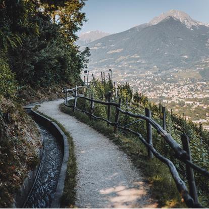 Wandelgebieden in Lana en omgeving bij Merano