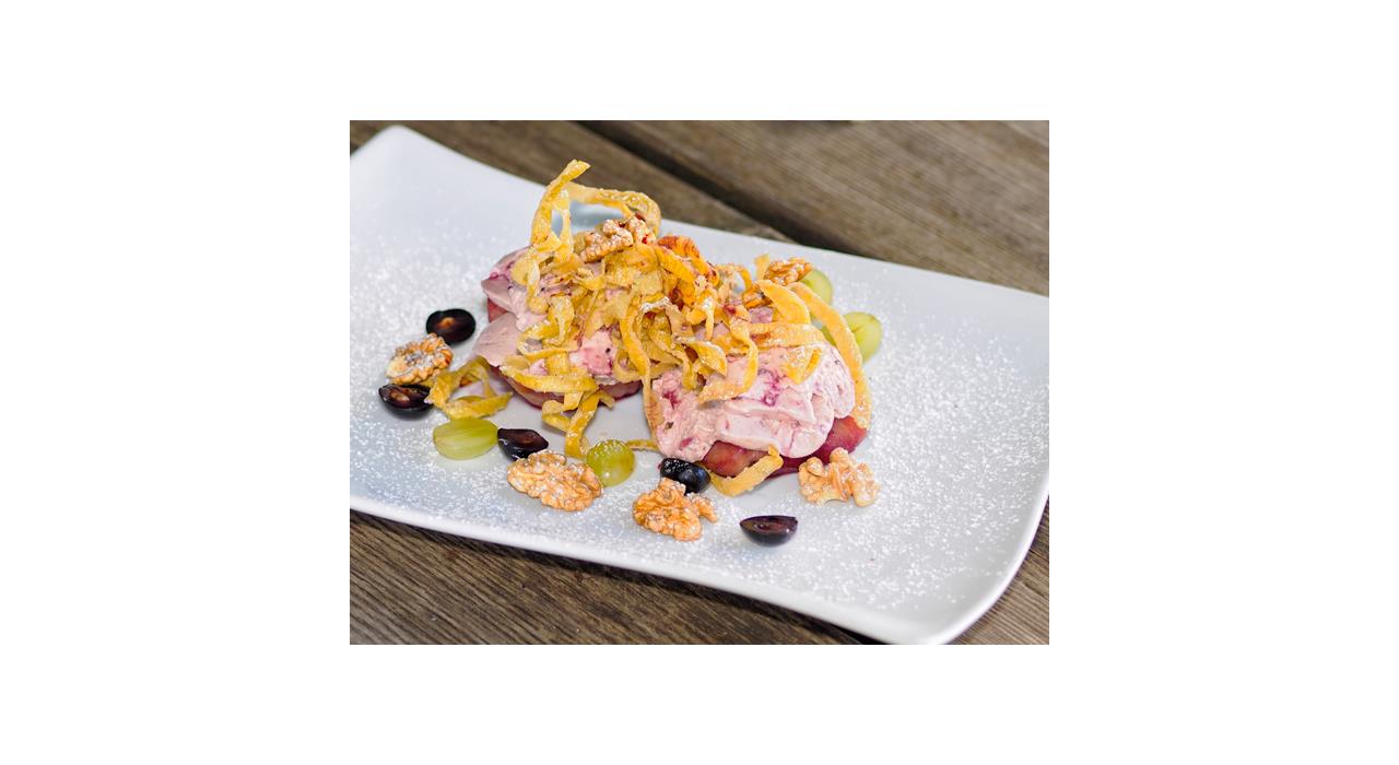 Mousse di ribes rossi