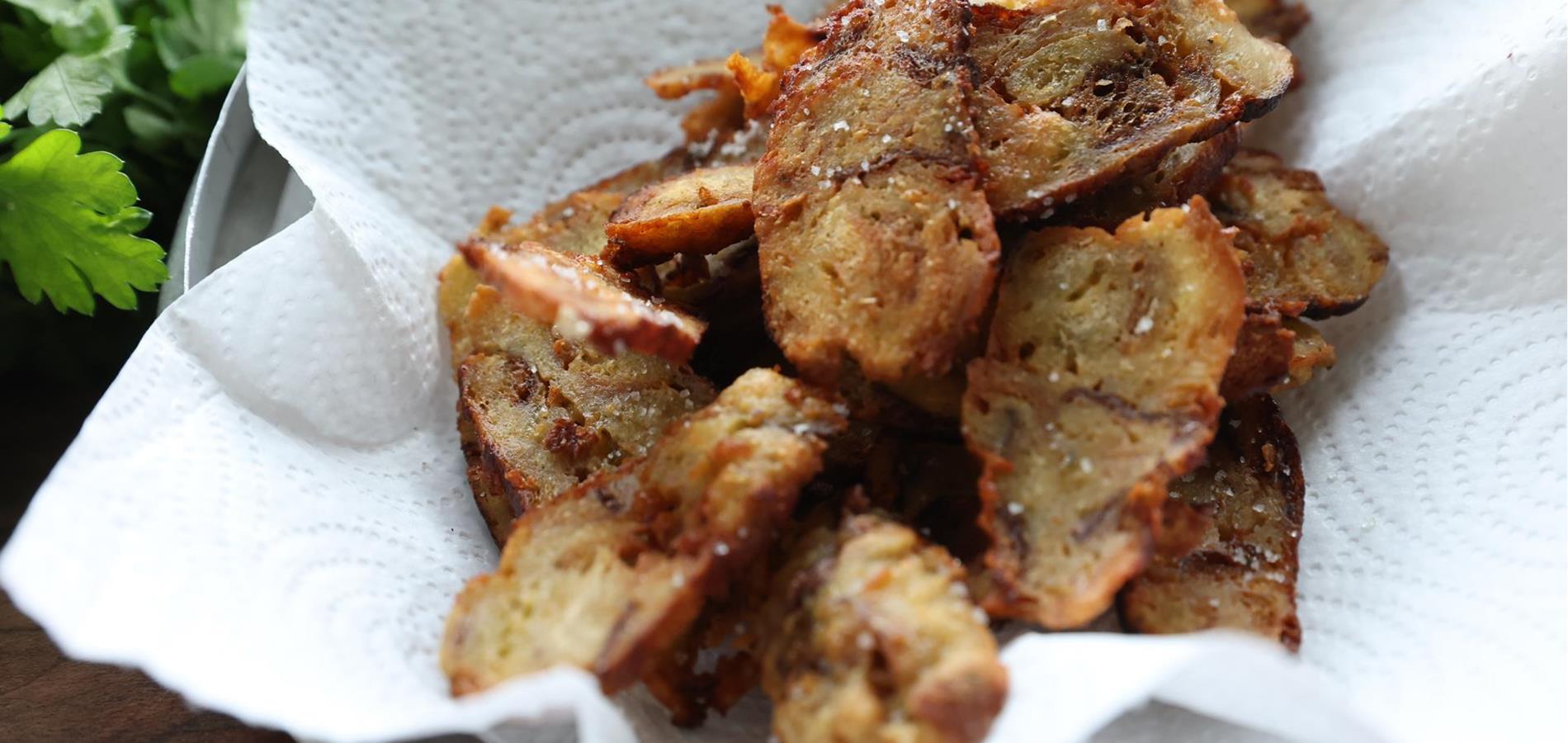 Dumpling chips