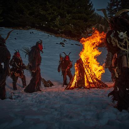 The Traditional Procession of St. Nicholas and the Tuifltog, the Day of the Devil