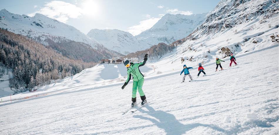 Skischolen en skiverhuur in het Passeiertal